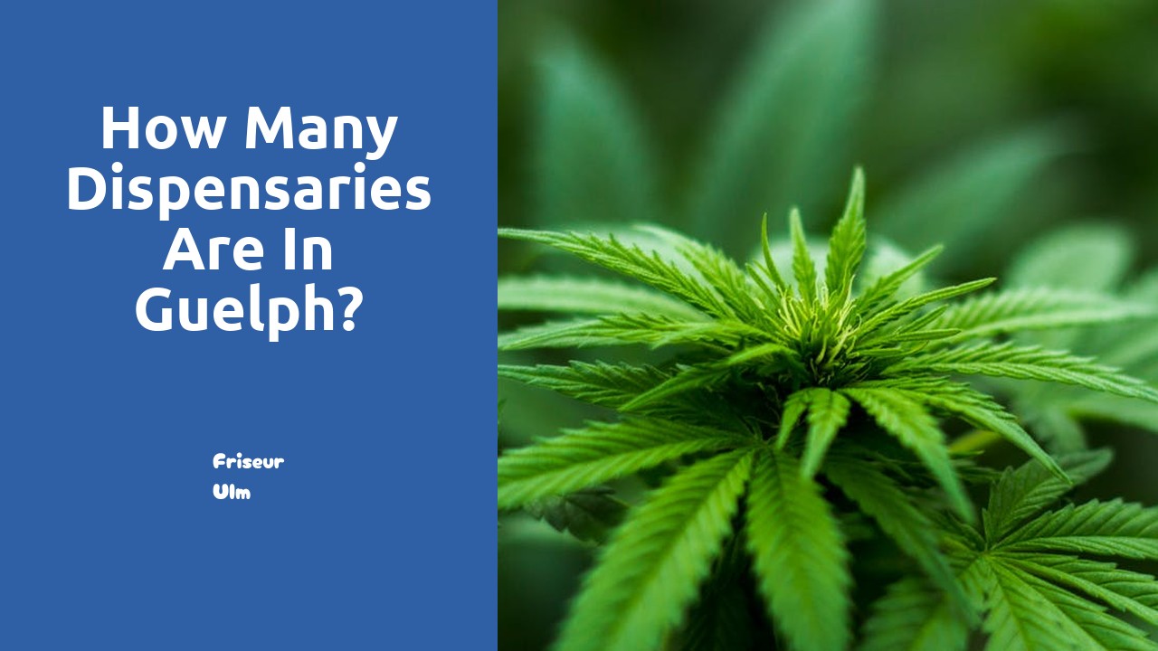 How many dispensaries are in Guelph?